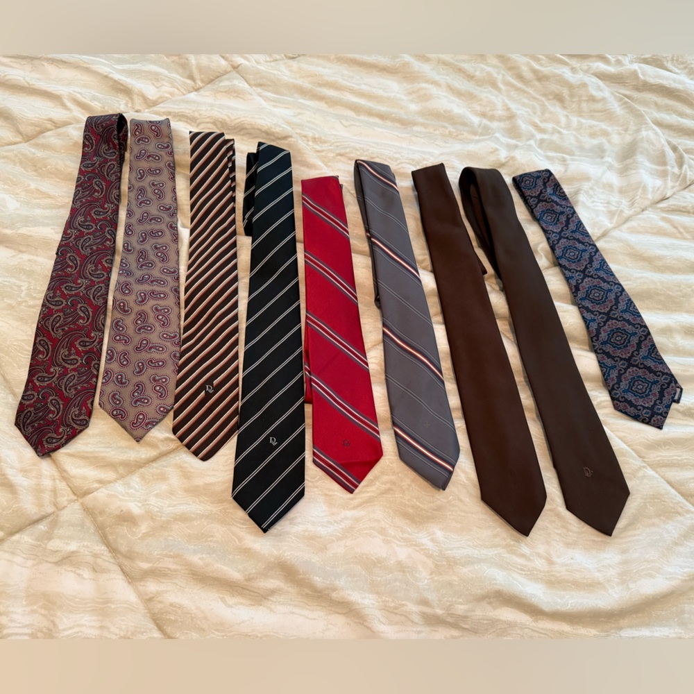 Dior Tie Bundle Like New